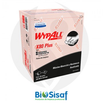 Wypall X80 Plus 30 Wipers...